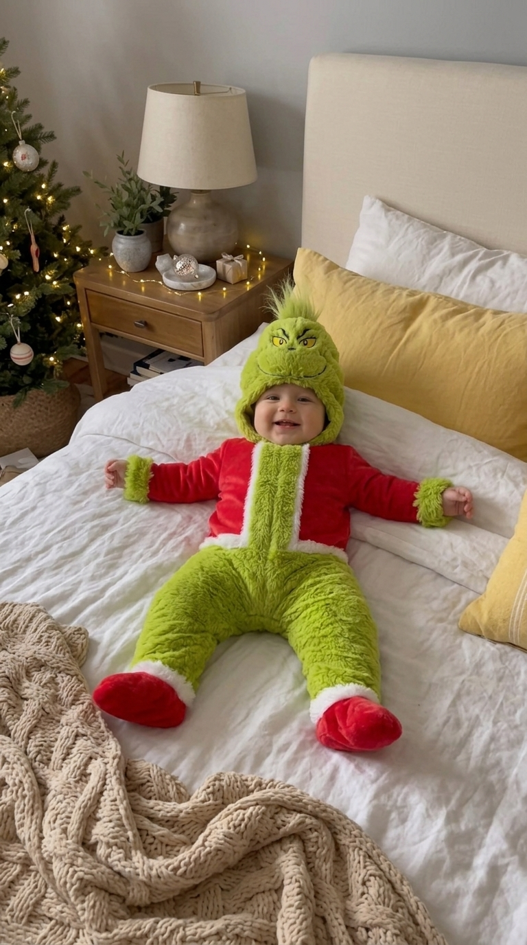 Grinch Christmas Baby Costume