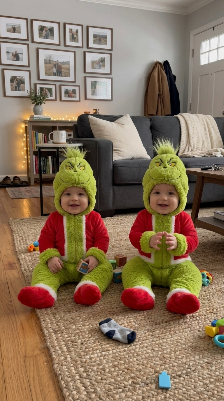 Grinch Christmas Baby Costume